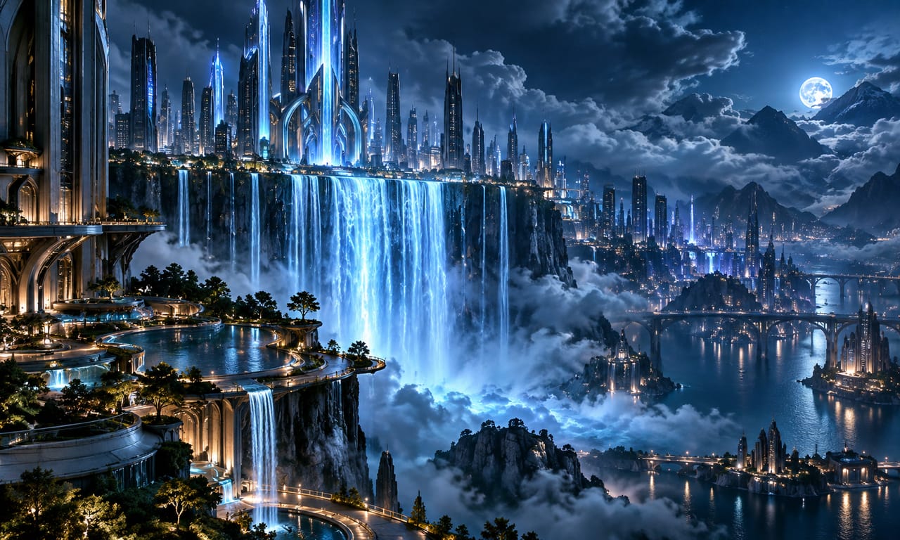 Abyssal City — Neon Falls